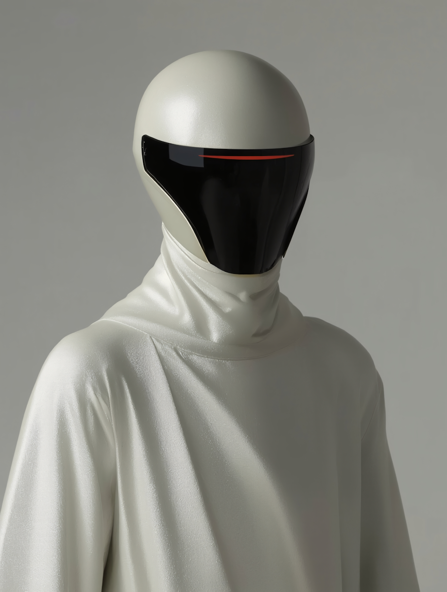 Futuristic humanoid representing AI engineering and integration