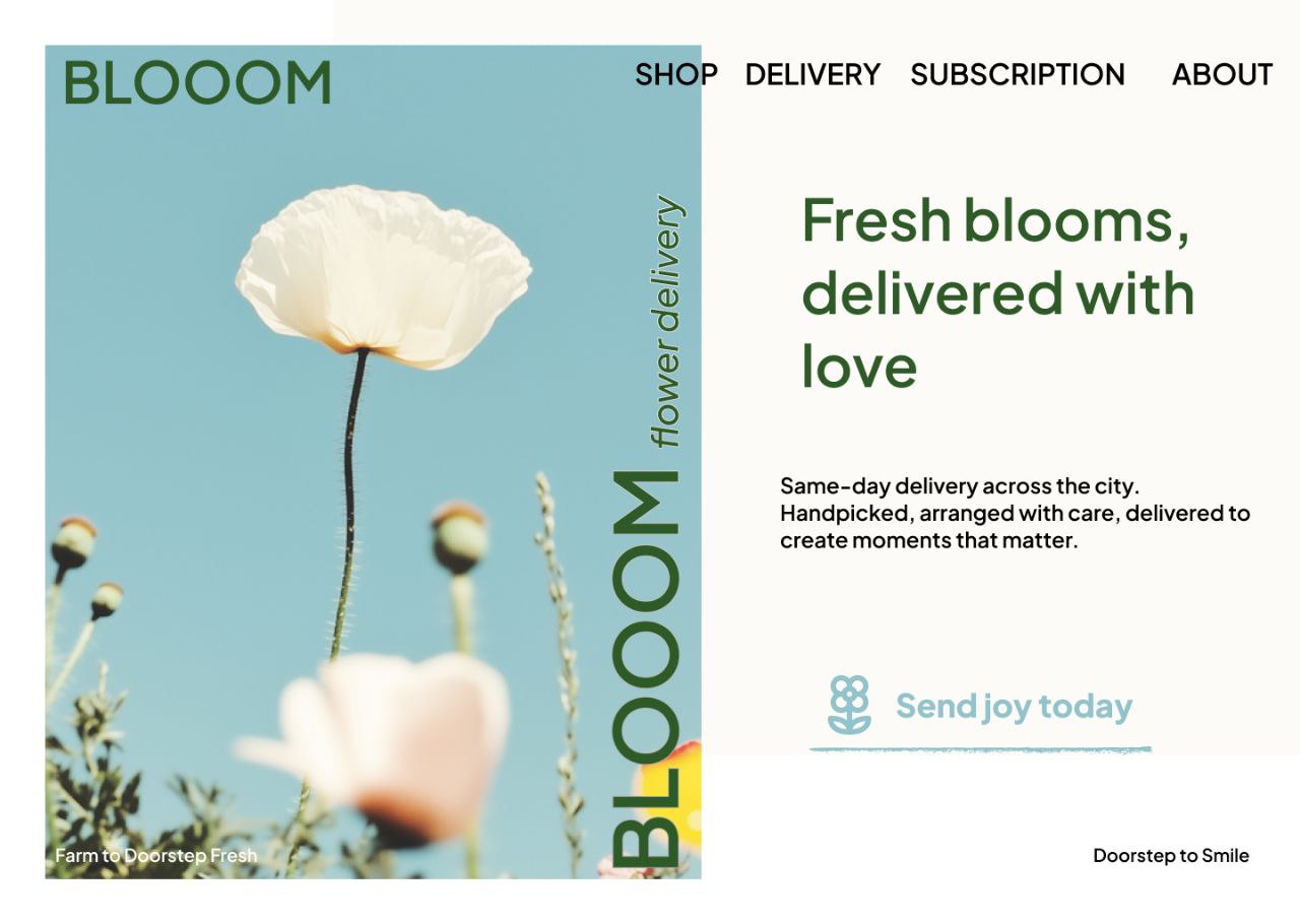 BLOOM Flower Delivery